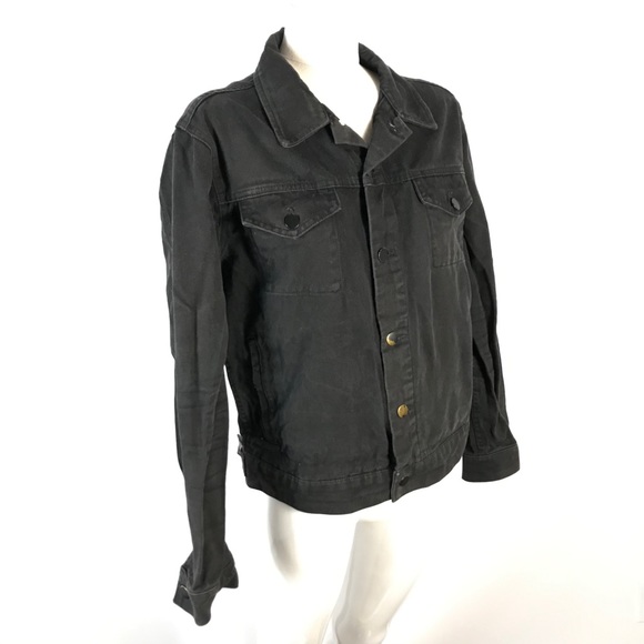 Black denim jacket - Picture 4 of 11